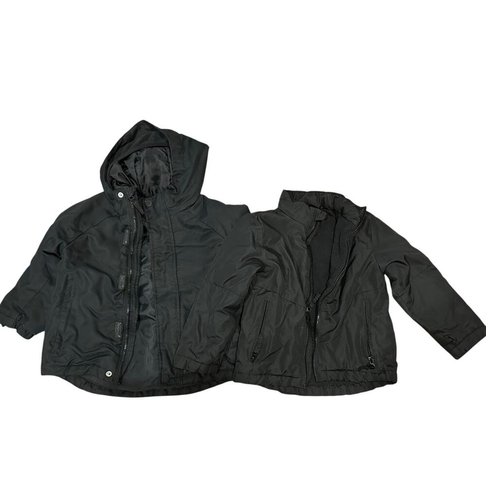 Children's size XS Black 3 in 1 coat All in Motion